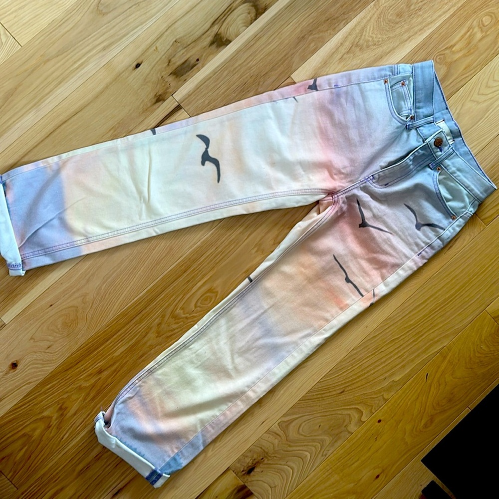 BDG cowboy jeans. Sunset ombre. Great condition.